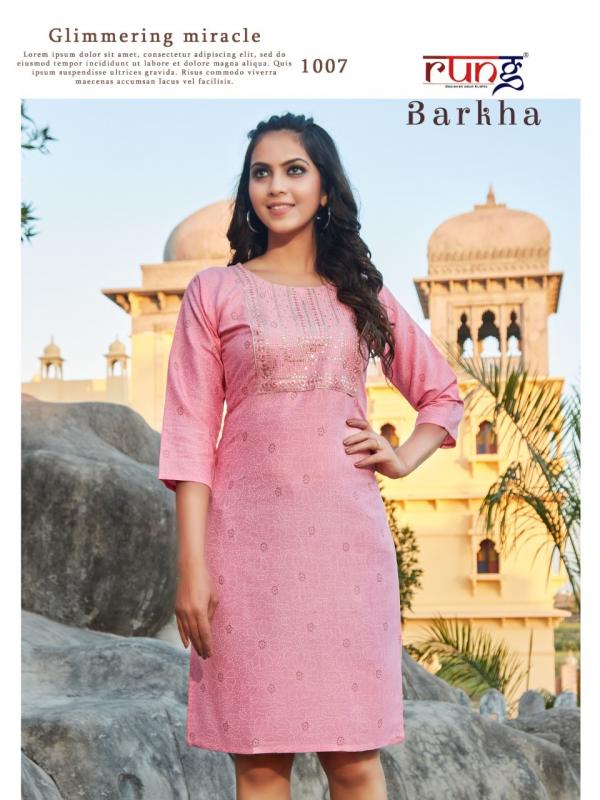 Rung Barkha Designer Festive Wear Kurti 